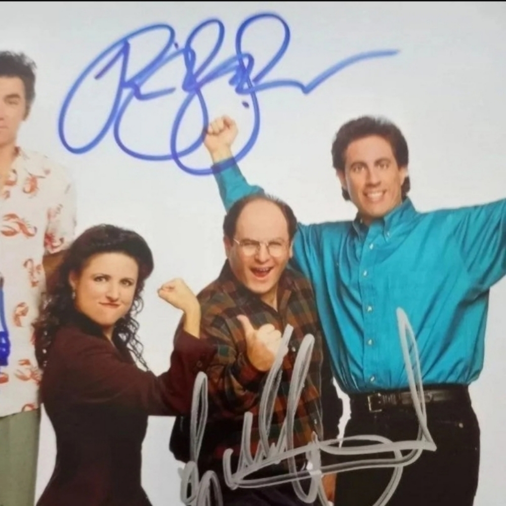 SOLD on Ebay Signed Seinfeld Main Cast 8x10 + Extras! - Picture 2 of 8